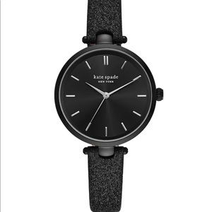 Kate Spade New York Women’s Holland Black Glitter Watch